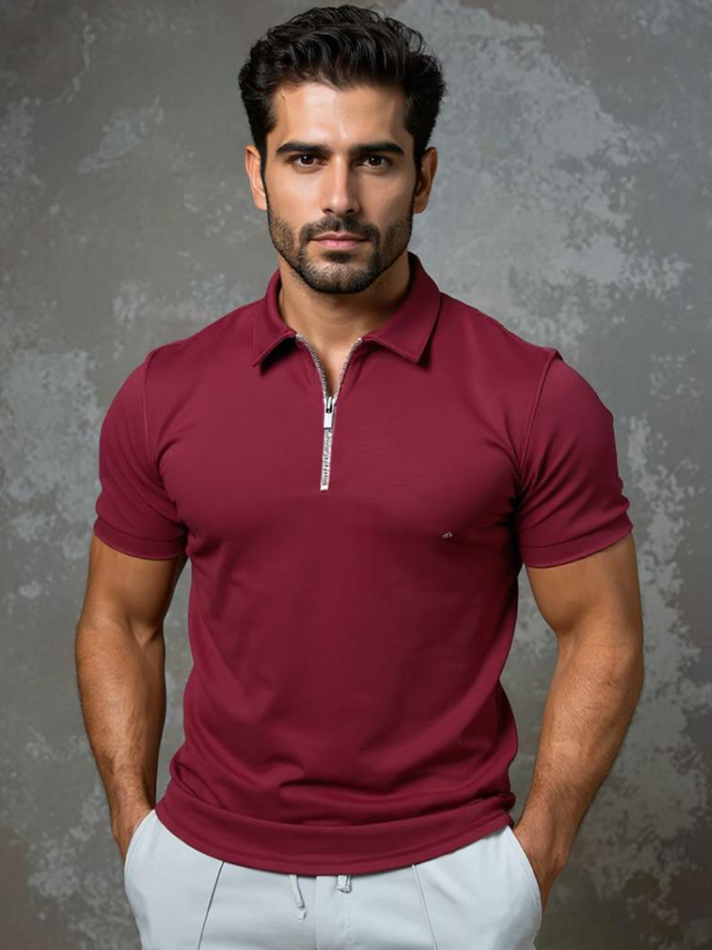Zipper Polo