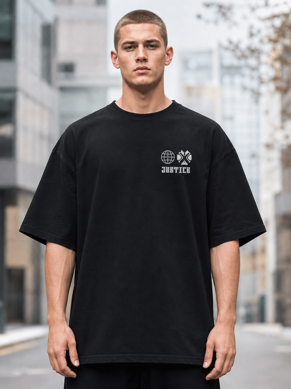 Justice Warrior Oversized T-Shirt
