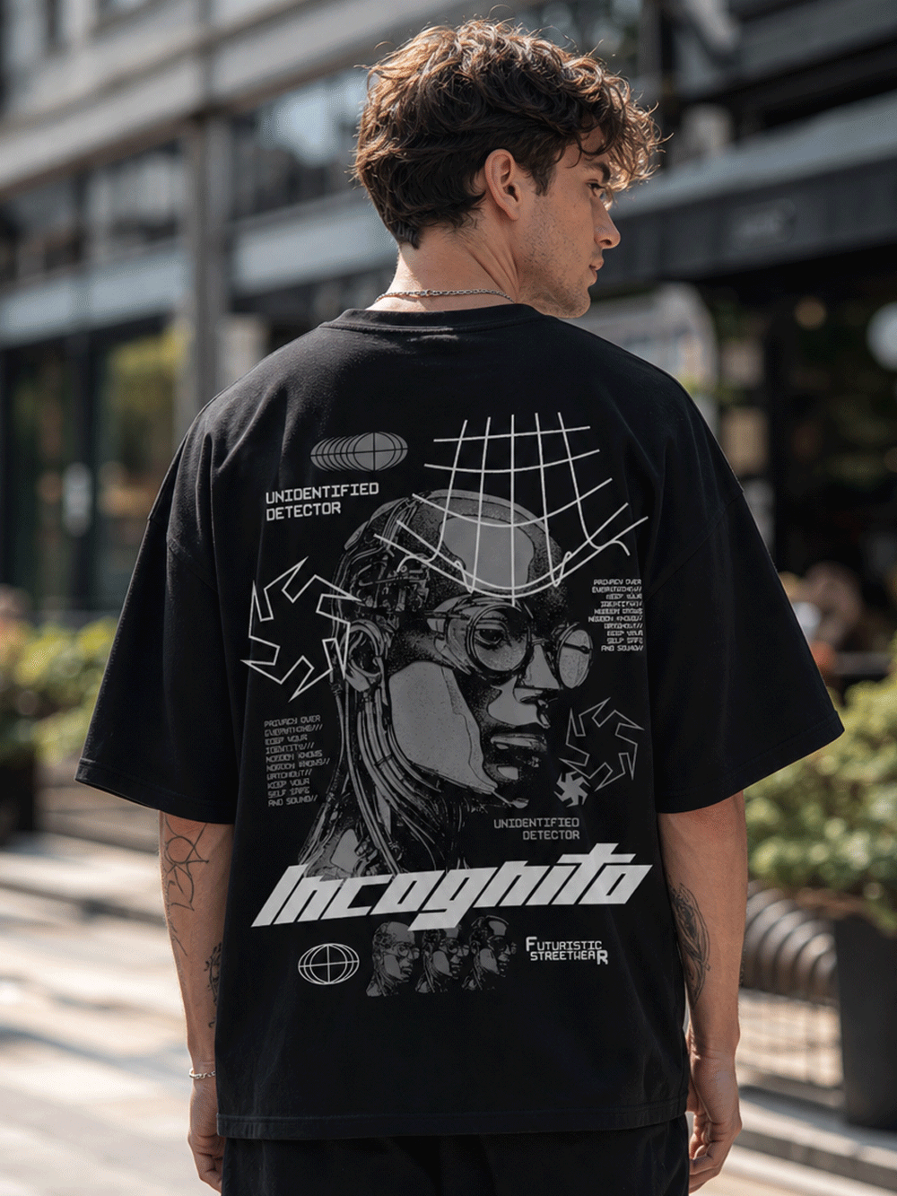 Incognito Cyber Vision Oversized T-Shirt