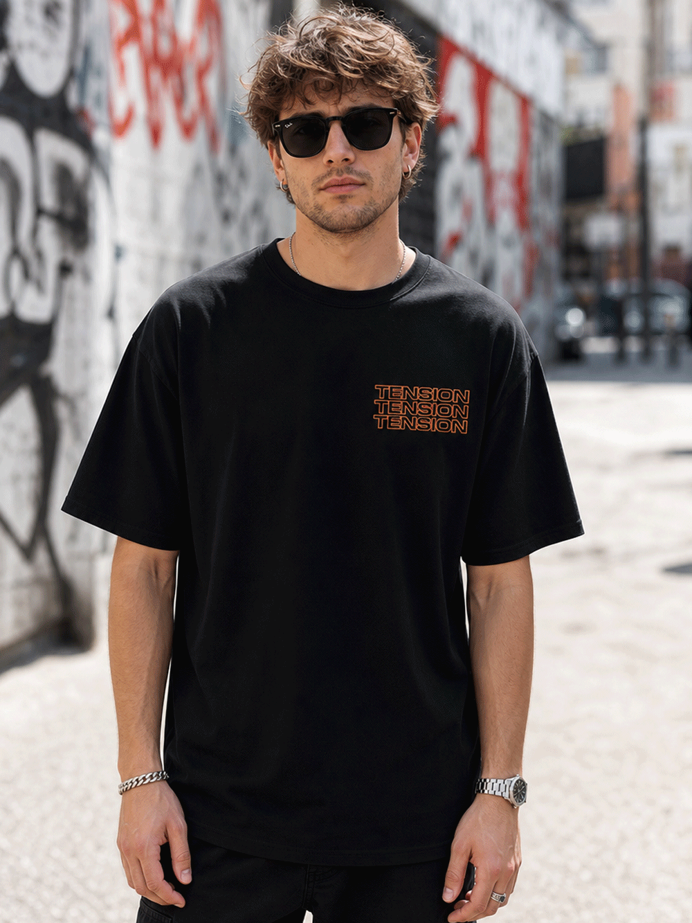 Tension Medusa Oversized T-Shirt