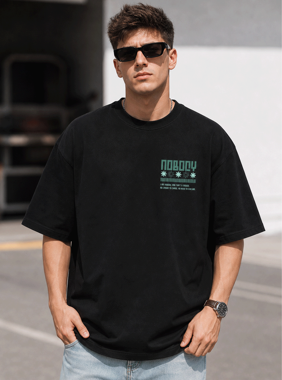 Nobody Series Oversized T-Shirt