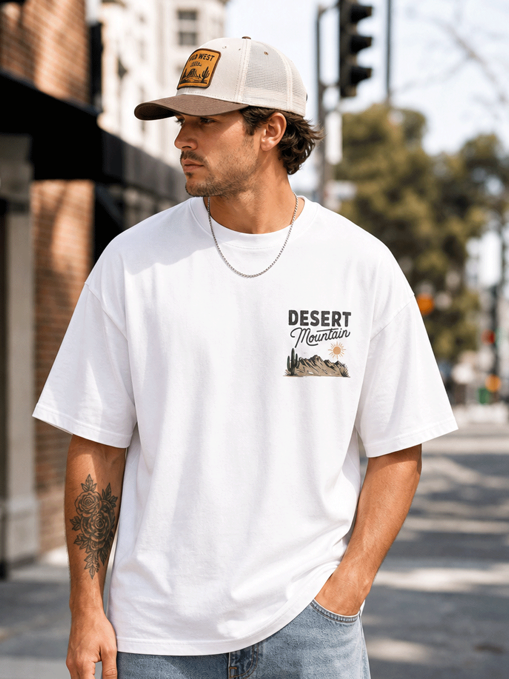 Desert Mountain Oversized T-Shirt