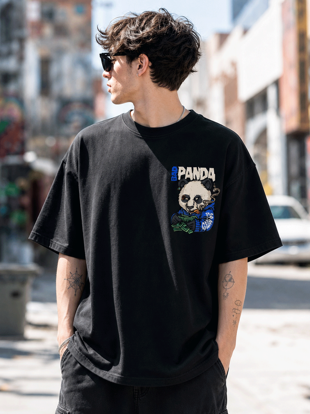 Savage Panda Oversized T-Shirt