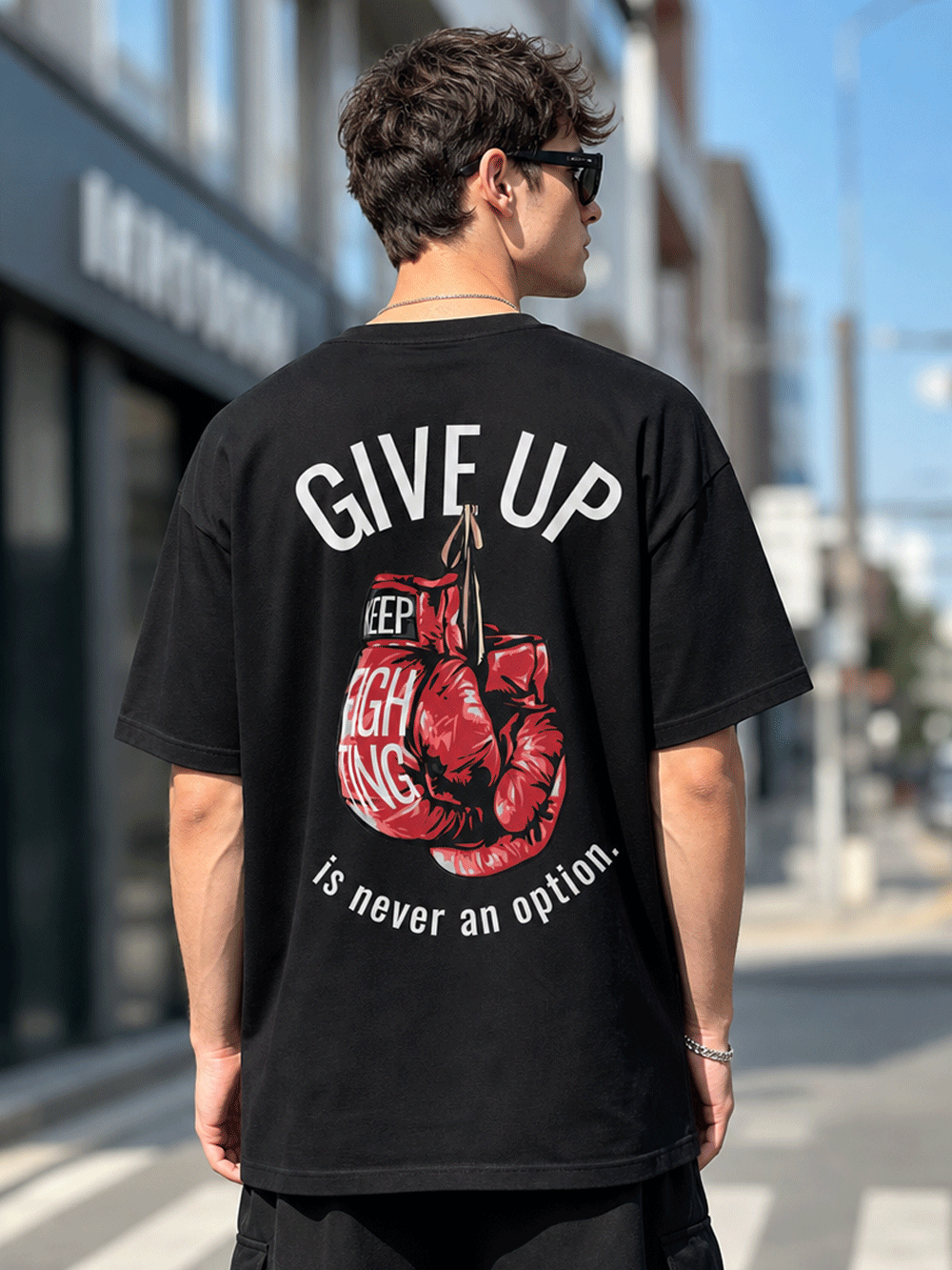 Knockout Mindset Oversized T-Shirt