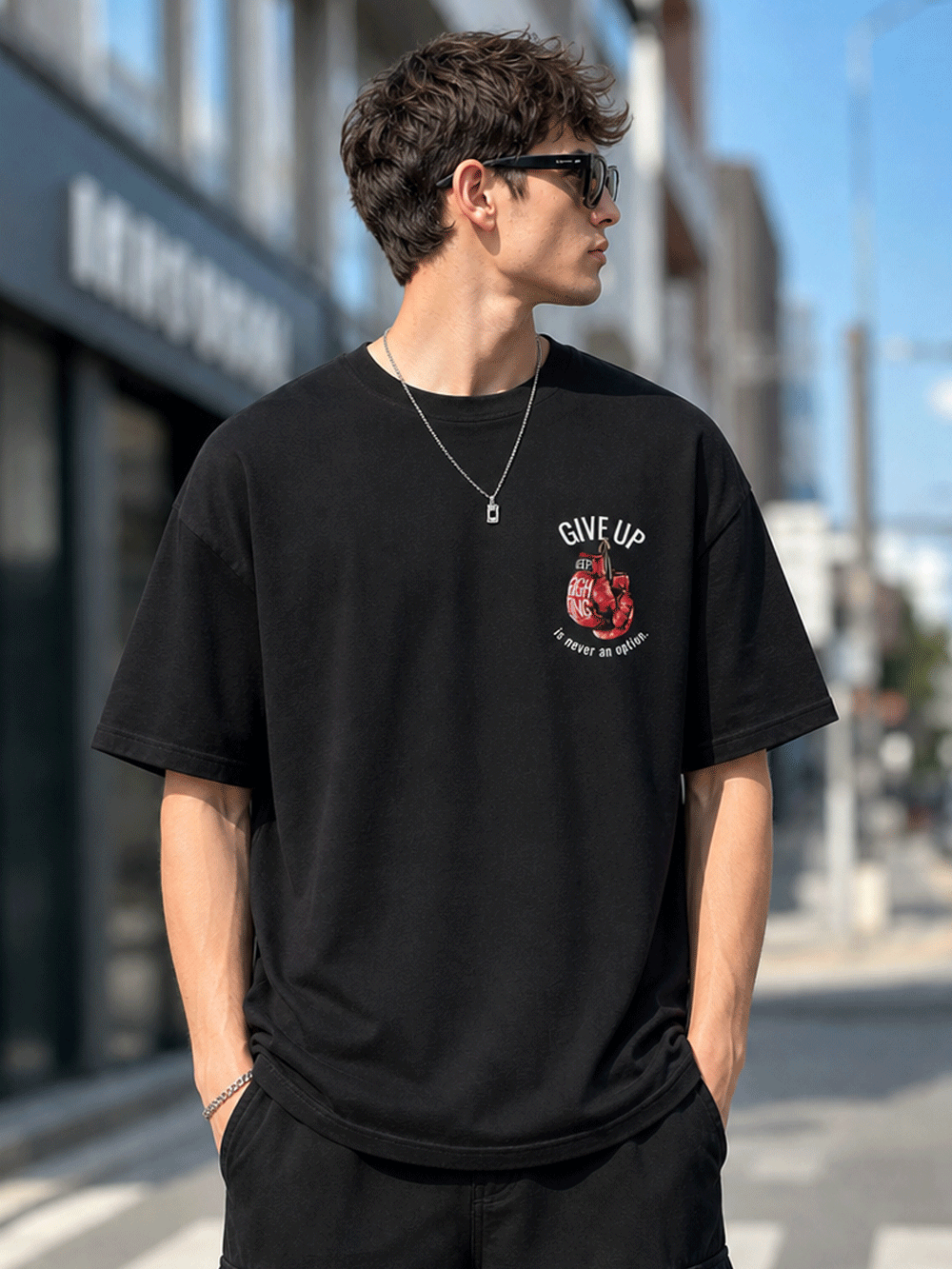 Knockout Mindset Oversized T-Shirt
